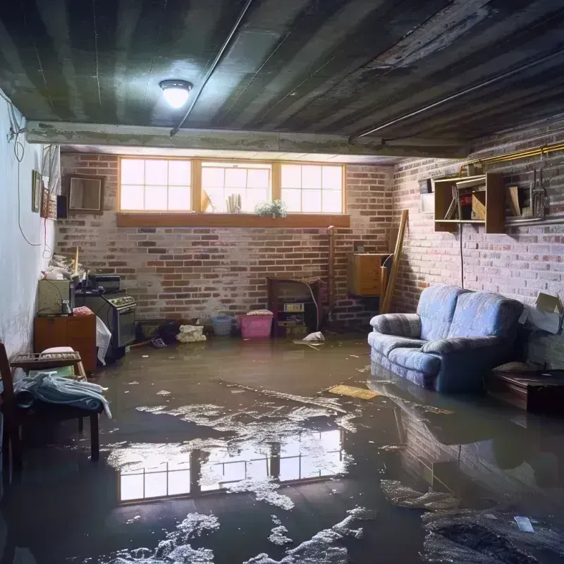 Flooded Basement Cleanup in West Crossett, AR